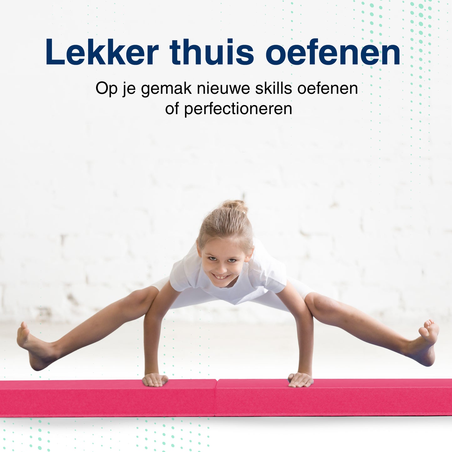 Turnbalk - 3 meter - Roze