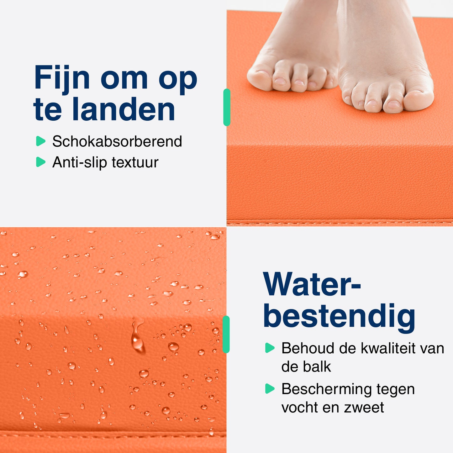 Turnbalk - 3 meter - Oranje