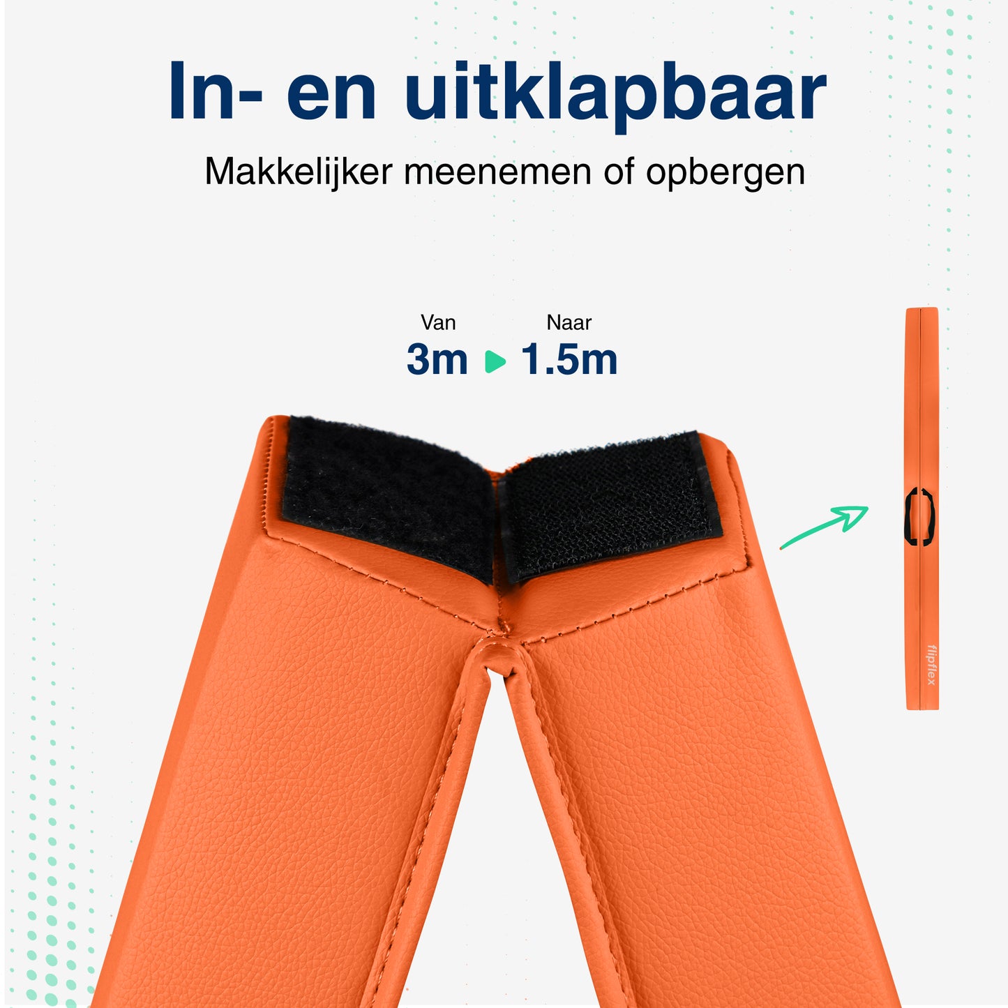 Turnbalk - 3 meter - Oranje
