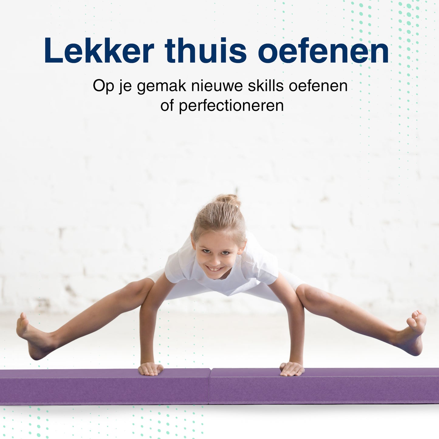 Turnbalk - 3 meter - Paars