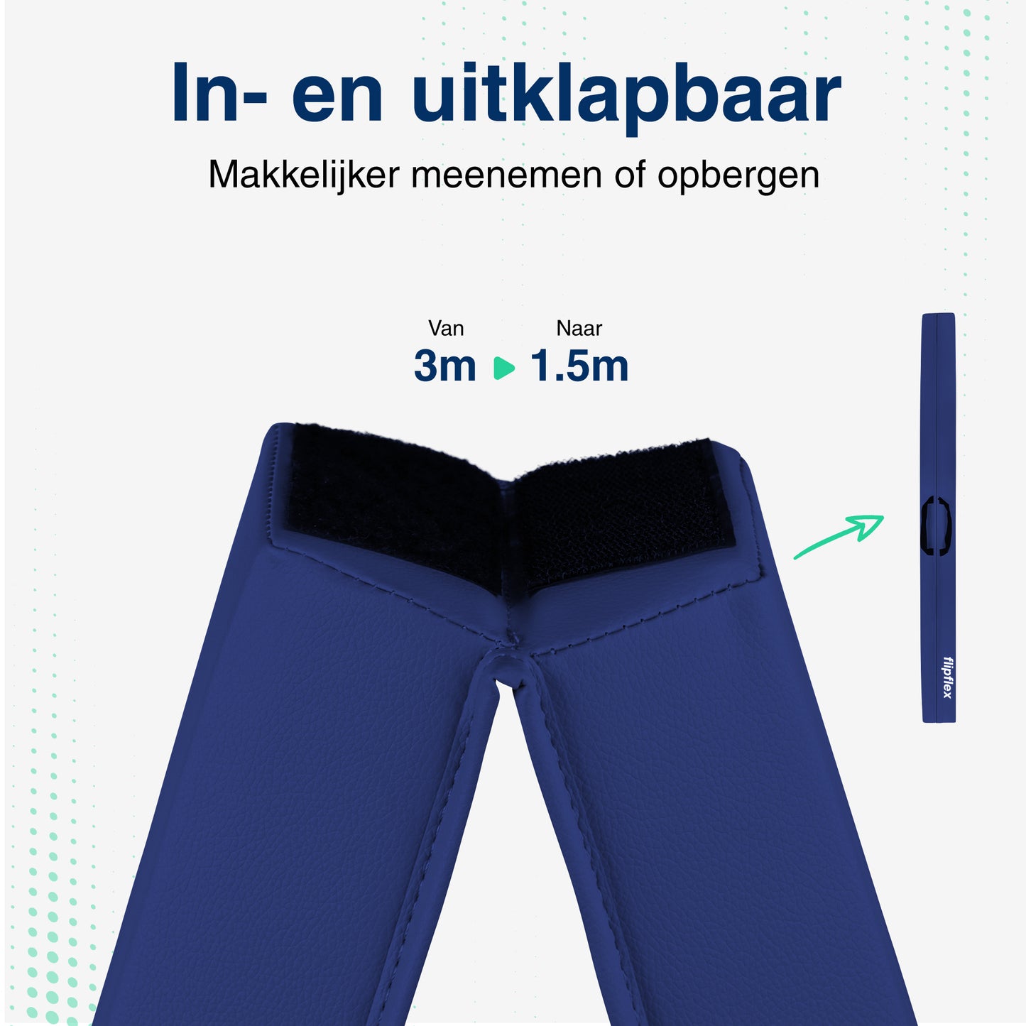 Turnbalk - 3 meter - Blauw
