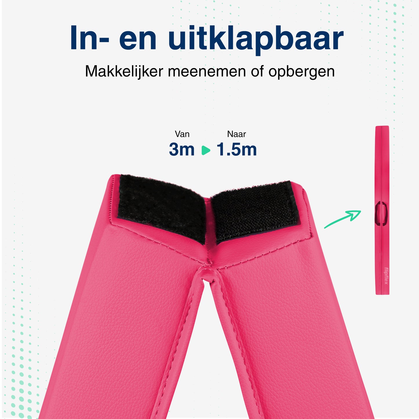 Turnbalk - 3 meter - Roze